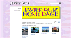 Desktop Screenshot of javier-ruiz.com